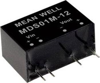 DC/DC měnič napětí, modul Mean Well MDS01N-15, 67 mA, 1 W, Počet výstupů 1 x