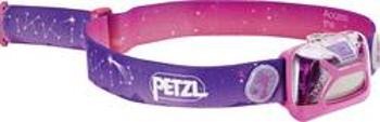 LED čelovka Petzl Tikkid E091BA01, 20 lm, na baterii, 80 g, růžová