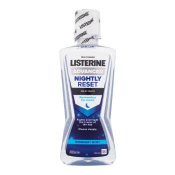 Listerine Advanced Nightly Reset Mild Taste Mouthwash 400 ml ústní voda unisex