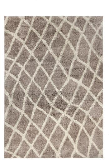 Oriental Weavers koberce Kusový koberec Nano Shag 625 GY6D - 200x285 cm Hnědá