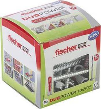 2komponentní hmoždinka Fischer DUOPOWER 10x50 S LD 535461, Vnější délka 50 mm, Vnější Ø 10 mm, 25 ks