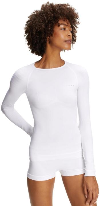 Falke Women long sleeve Shirt Warm - white L