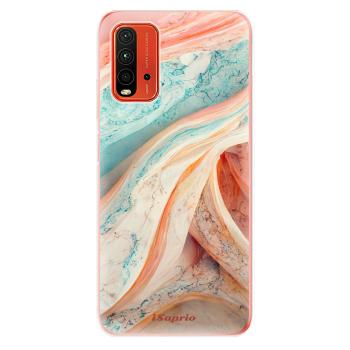 Odolné silikonové pouzdro iSaprio - Orange and Blue - Xiaomi Redmi 9T