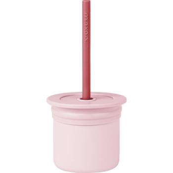 Minikoioi Sip+Snack Set jídelní sada pro děti Pink / Rose