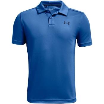 Under Armour PERFORMANCE POLO Chlapecké golfové triko, modrá, velikost ylg