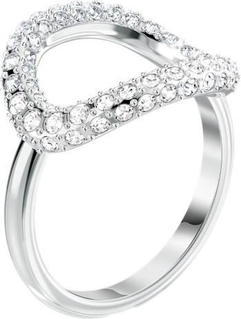 Swarovski Luxusní třpytivý prsten The Elements 5572875 60 mm