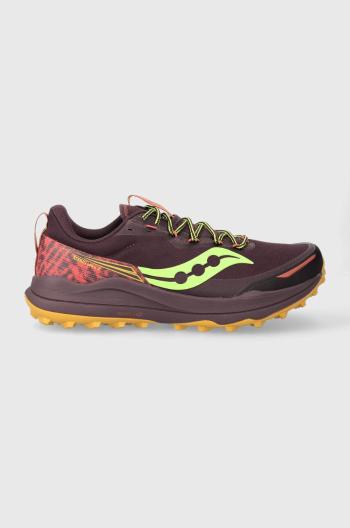 Běžecké boty Saucony Xodus Ultra 2 vínová barva