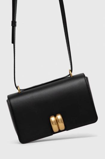 Kožená kabelka By Malene Birger Noval černá barva