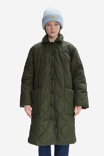 Bunda A.P.C. Manteau Sarah dámská, zelená barva, přechodná, COEZV.F01502-MILITARYKH