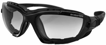 Bobster Renegade Convertibles Gloss Black/Clear Photochromic Moto brýle