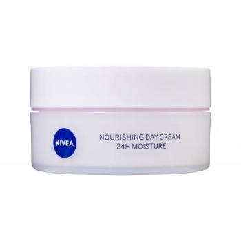 Nivea Nourishing 24H Moisture 50 ml denní pleťový krém na suchou pleť; výživa a regenerace pleti; na citlivou a podrážděnou pleť