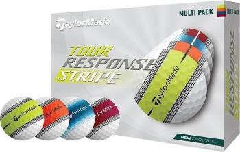 TaylorMade Tour Response Stripe Multicolour Golfové míčky