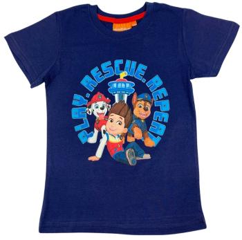 Setino Chlapecké tričko - Paw Patrol tmavě modré Velikost - děti: 122