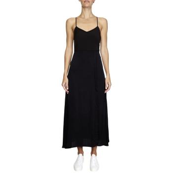 Calvin Klein Calvin Klein dámské černé šaty CROSS BACK MAXI SLIP DRESS