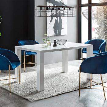 Jídelní set  –  stůl a 4 židle – 160 × 90 cm