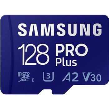 Samsung MicroSDXC 128GB PRO Plus + SD adaptér (MB-MD128KA/EU)