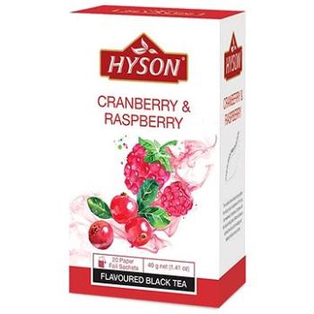 Hyson Cranberry & Raspberry, černý čaj (20 sáčků) (H013003)