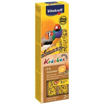 Vitakraft Kracker exoti vejce+trávní semena  2 ks (4008239212580)