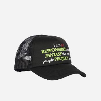 Pleasures Responsible Trucker Hat p22su057-BLACK