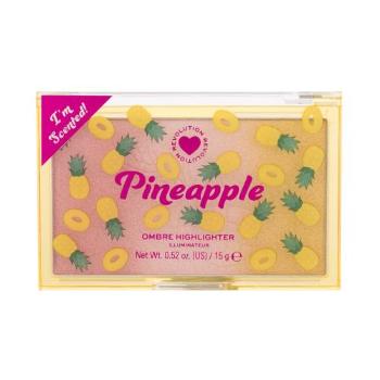 I Heart Revolution Pineapple Ombre Highlighter 15 g rozjasňovač pro ženy