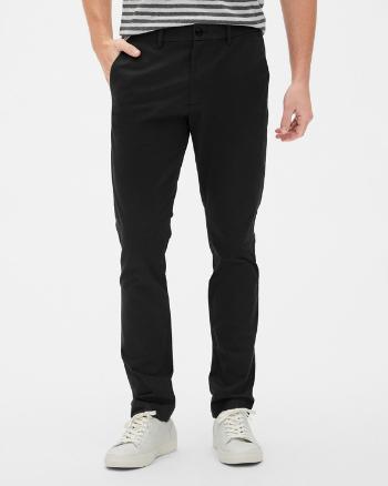 GAP Modern Khakis Kalhoty Černá