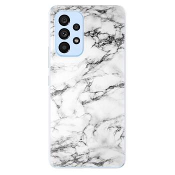 Odolné silikonové pouzdro iSaprio - White Marble 01 - Samsung Galaxy A73 5G