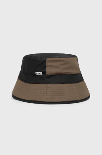 Klobouk Rains 20010 Bucket Hat hnědá barva