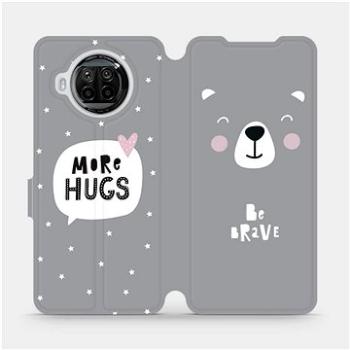 Flipové pouzdro na mobil Xiaomi MI 10T Lite - MH06P Be brave - more hugs (5903516463848)