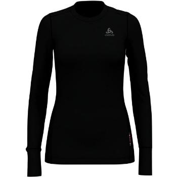 Odlo SUW TOP CREW NECK L/S NATURAL 100% MERINO Dámské tričko s dlouhým rukávem, černá, velikost S