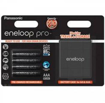 Akumulátor AAA Ni-MH Panasonic eneloop Pro HR03 Box, 900 mAh, 1.2 V, 4 ks