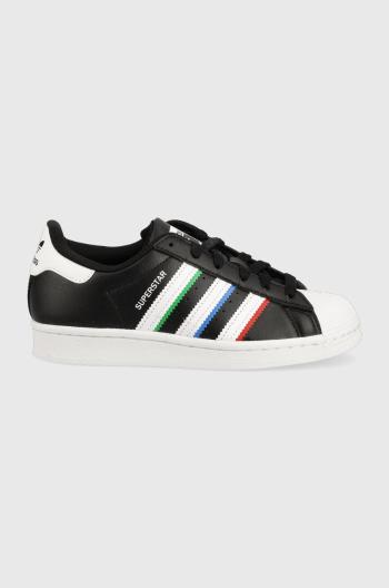 Dětské sneakers boty adidas Originals černá barva