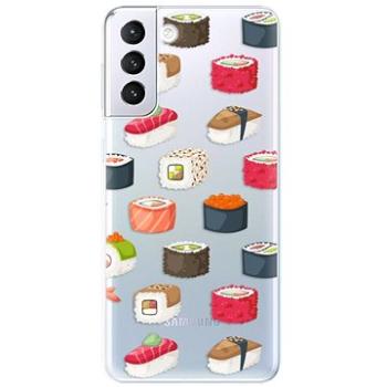 iSaprio Sushi Pattern pro Samsung Galaxy S21+ (supat-TPU3-S21p)