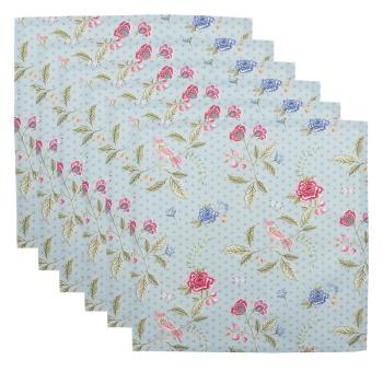 Textilní ubrousek Bloom Like Wildflowers - 40*40 cm - sada 6ks BLW43