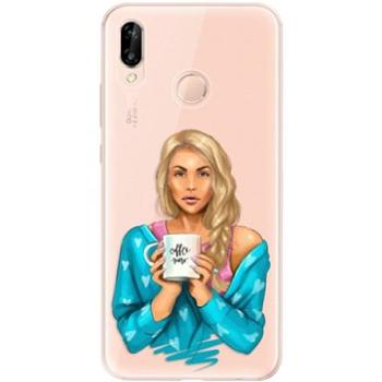 iSaprio Coffe Now - Blond pro Huawei P20 Lite (cofnoblo-TPU2-P20lite)