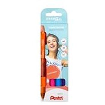 PENTEL BL107 - 4COL EnerGel - sada 4 ks, mix barev, 3 + 1 (BL107-4COL SET ENERGEL MIX BAR)