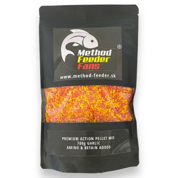 Method feeder fans pelety premium action fluo pellet 700 g - česnek