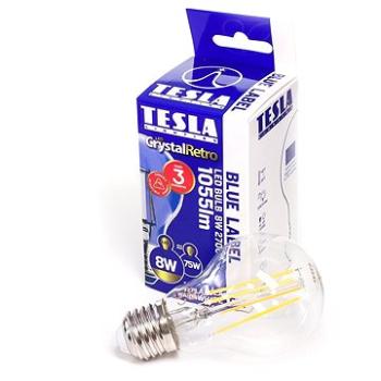 TESLA LED  BULB, E27, 8W, 1055lm, 2700K teplá bílá (BL270827-3D)