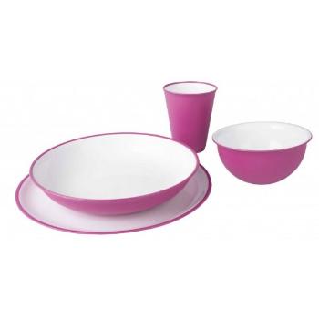 OMADA SANALIVING SET 4 PCS Set nádobí, růžová, velikost