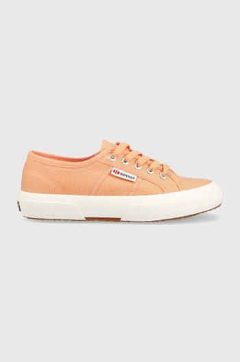 Tenisky Superga 2750 COTU CLASSIC dámské, oranžová barva, S000010