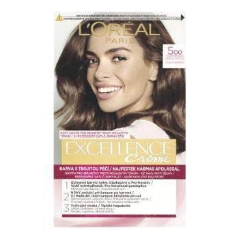 L'Oréal Paris Excellence Creme Triple Protection 48 ml barva na vlasy pro ženy 500 Natural Brown