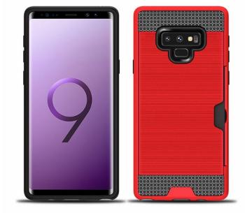 Ziskoun Hybridní odolný obal na Samsung NOTE 9 PZK4 Barva: Červená