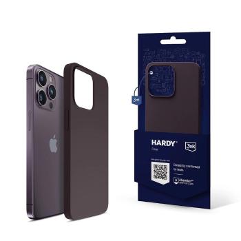 3mk ochranný kryt Hardy Silicone MagCase pro Apple iPhone 14 Pro, Deep Purple