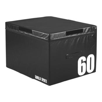 Gorilla Sports Jump Box černý, 60 cm