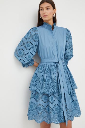 Bavlněné šaty Bruuns Bazaar mini