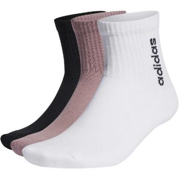 adidas HC QUARTER 3PP Set ponožek, černá, velikost 40-42