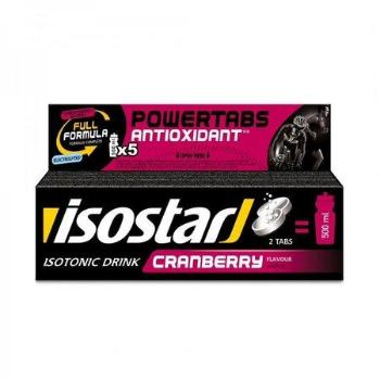 Isostar tablety  POWERTABS box brusinka 120g