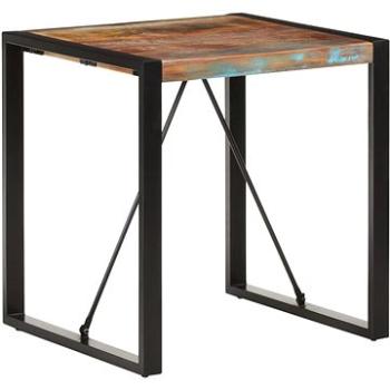 Jídelní stůl 70x70x75 cm masivní recyklované dřevo (321597)
