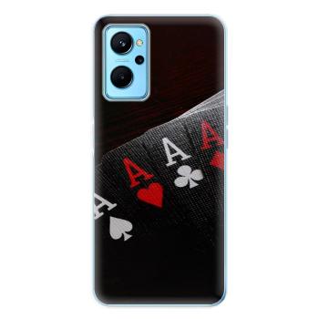 Odolné silikonové pouzdro iSaprio - Poker - Realme 9i