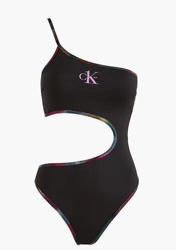 Dámské plavky Calvin Klein CK ONE KW0KW01640 M Černá