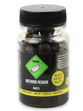 Nikl pelety method feeder black halibut 8 mm 50 g - devill krill